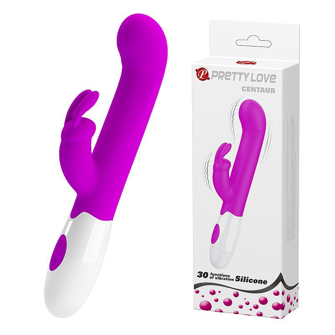 Vibrador De Ponto G E Clitóris Centaur Pretty Love Roxo Ponto G Hot Sul Distribuidora 6707