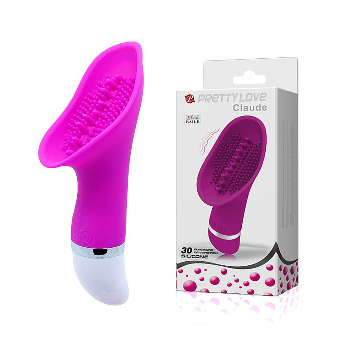 Estimulador Feminino com Saliências Massageadoras - Pretty Love Claude