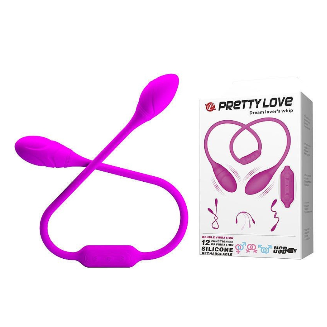 Vibrador Dream Lovers - Pretty Love - Roxo