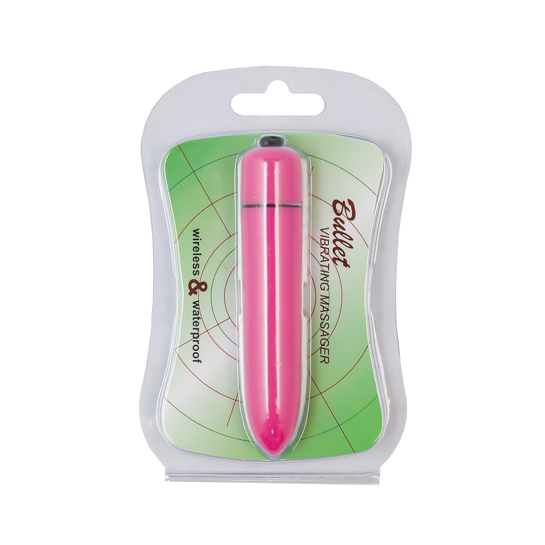 6572-PK - Bullet Massageador de Clitóris - Cápsula Vibratória - Pink Aveludado