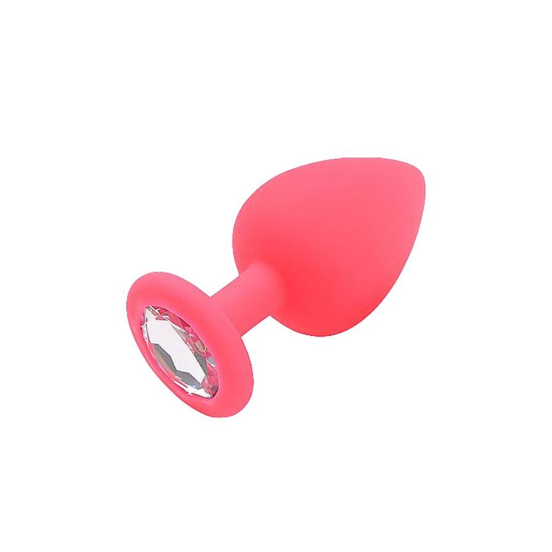 Plug Anal de Silicone - Tamanho P - Pink