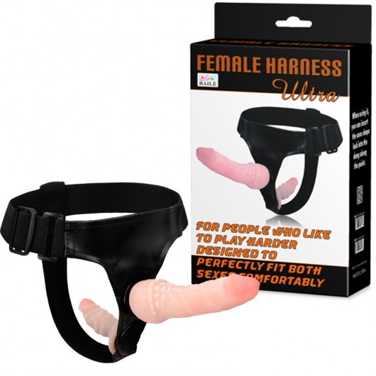 Cinta Peniana com Plug Vaginal Female Harness