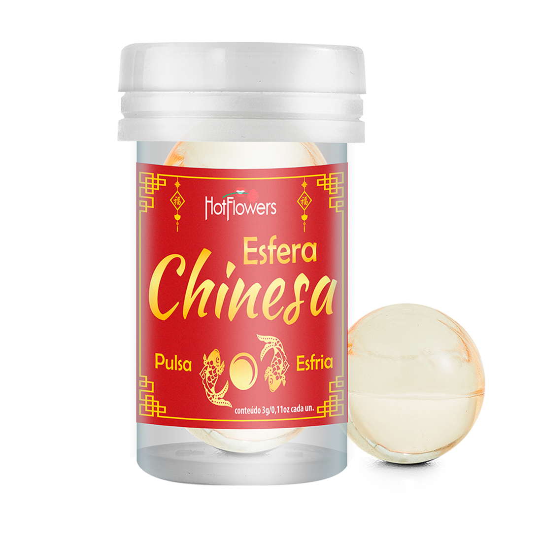 Hot Ball Plus Esfera Chinesa - Pulsa e Esfria