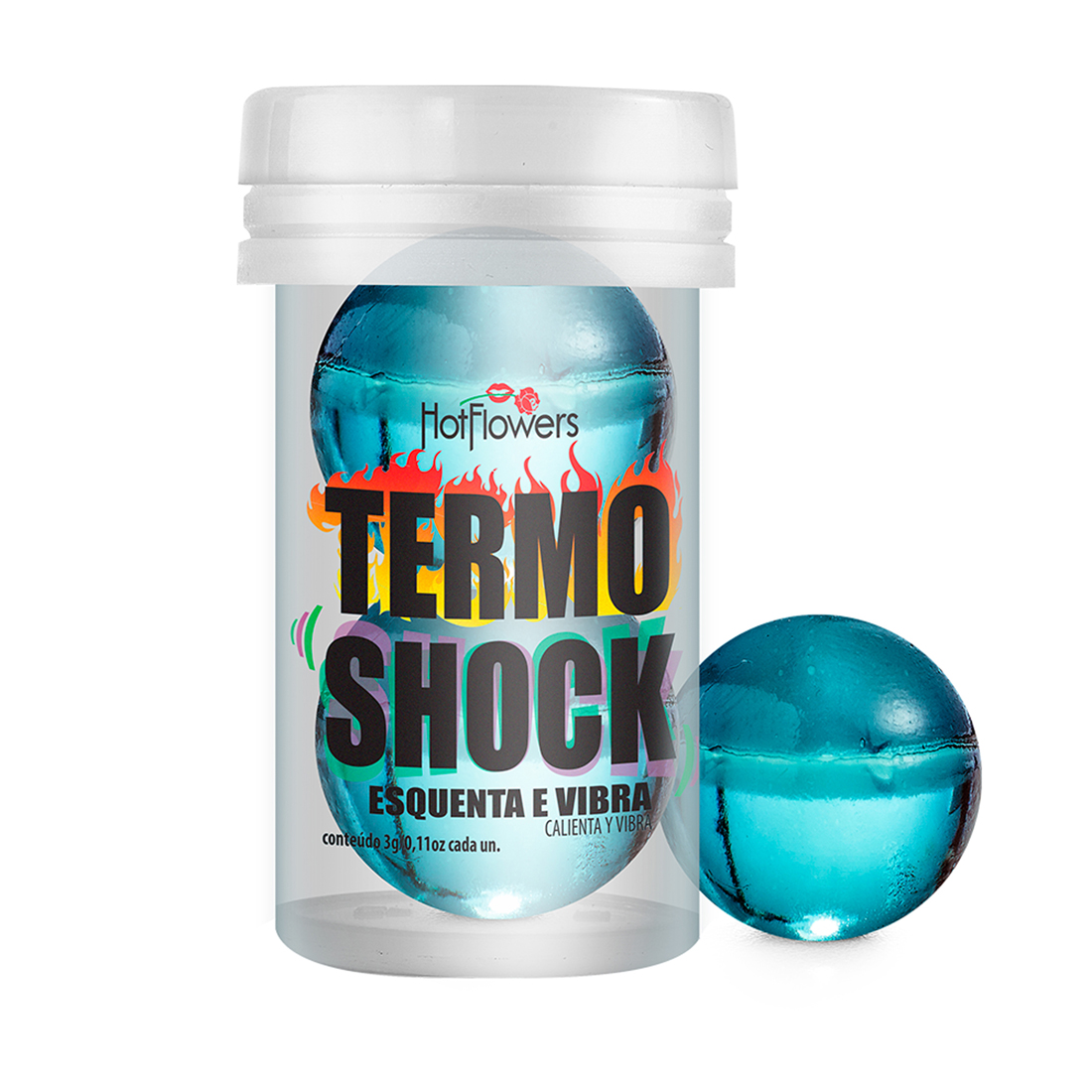 HC272 - Hot Ball Termo Shock - Esquenta e Vibra