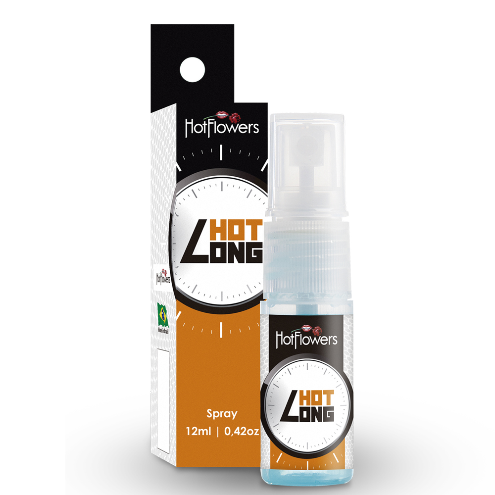 Hot Long Spray - Prolongador de Ereção 12ml