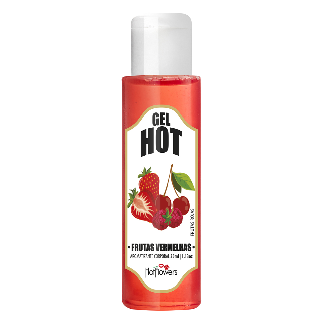 HC329 - Gel Aromatizante Hot - Frutas Vermelhas - 35ml