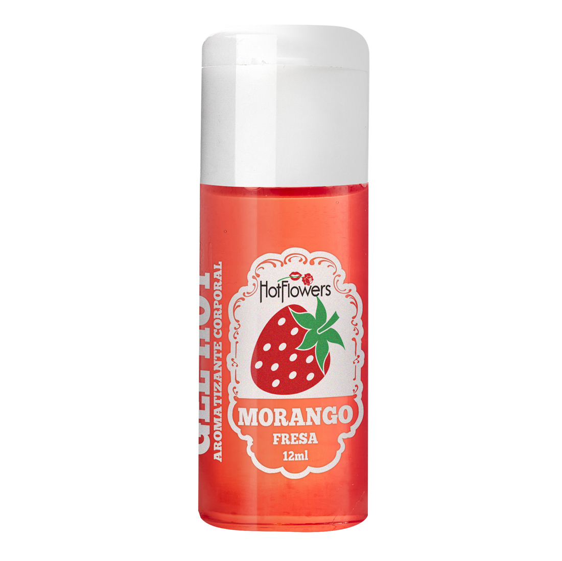 Gel Aromatizante Hot - Morango - 12ml