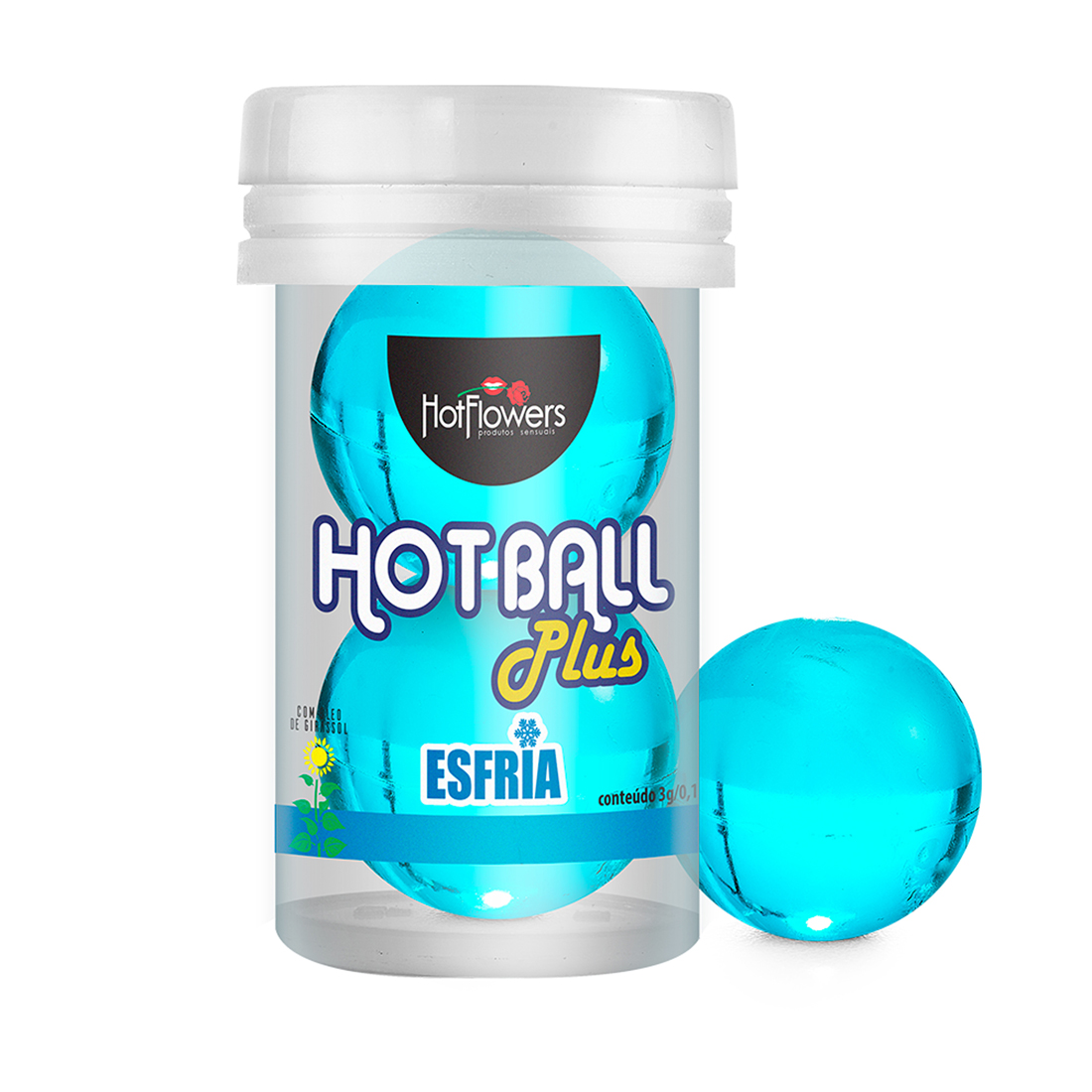 HC591 - Hot Ball Plus Funcional Esfria - c/ 2 Unidades