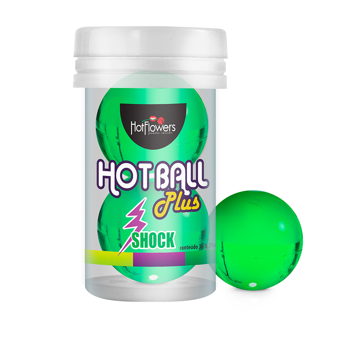 HC592 - Hot Ball Plus Funcional Shock - c/ 2 Unidades