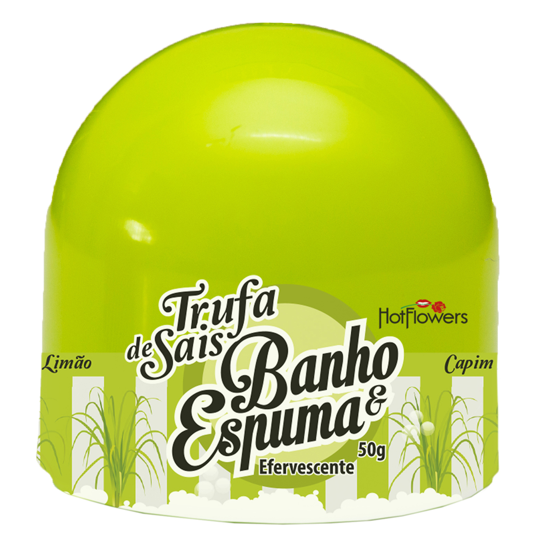 Trufa de Sais de Banho - Capim Limão - 50g