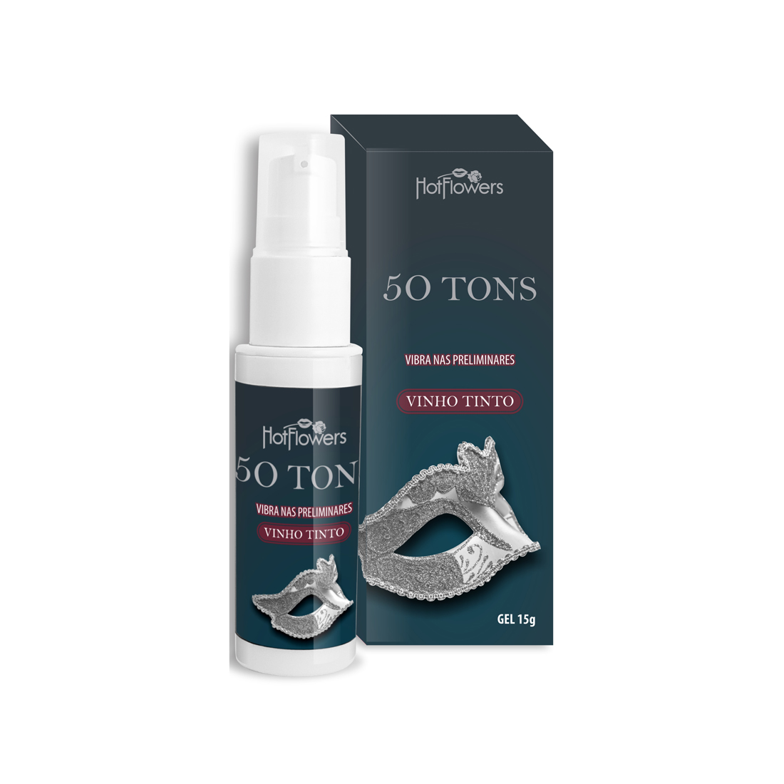 Gel 50 Tons de Vinho Tinto - 15ml