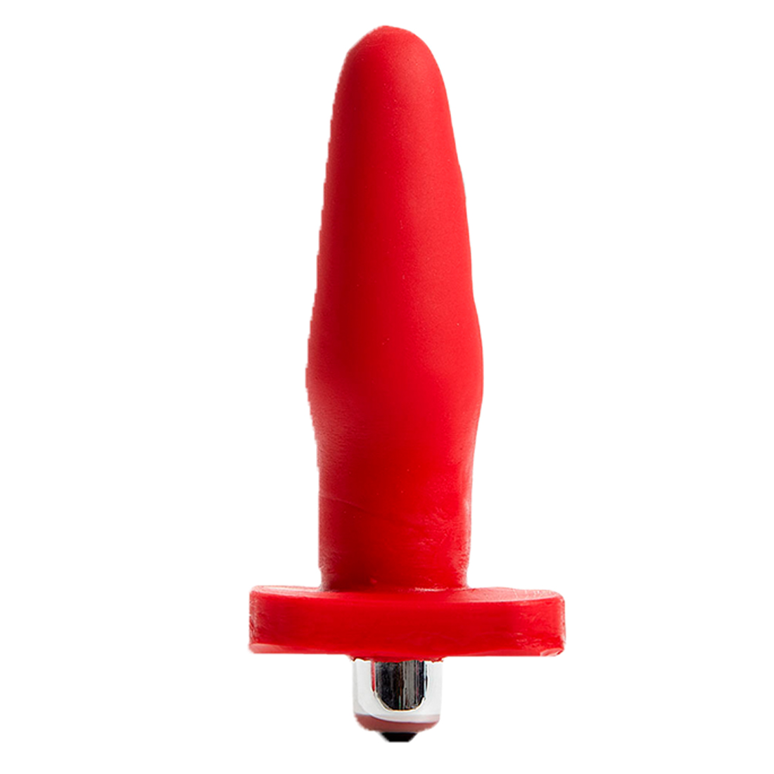 HP250VI - Plug - Vermelho c/ Vibro 10,5x3 Cm