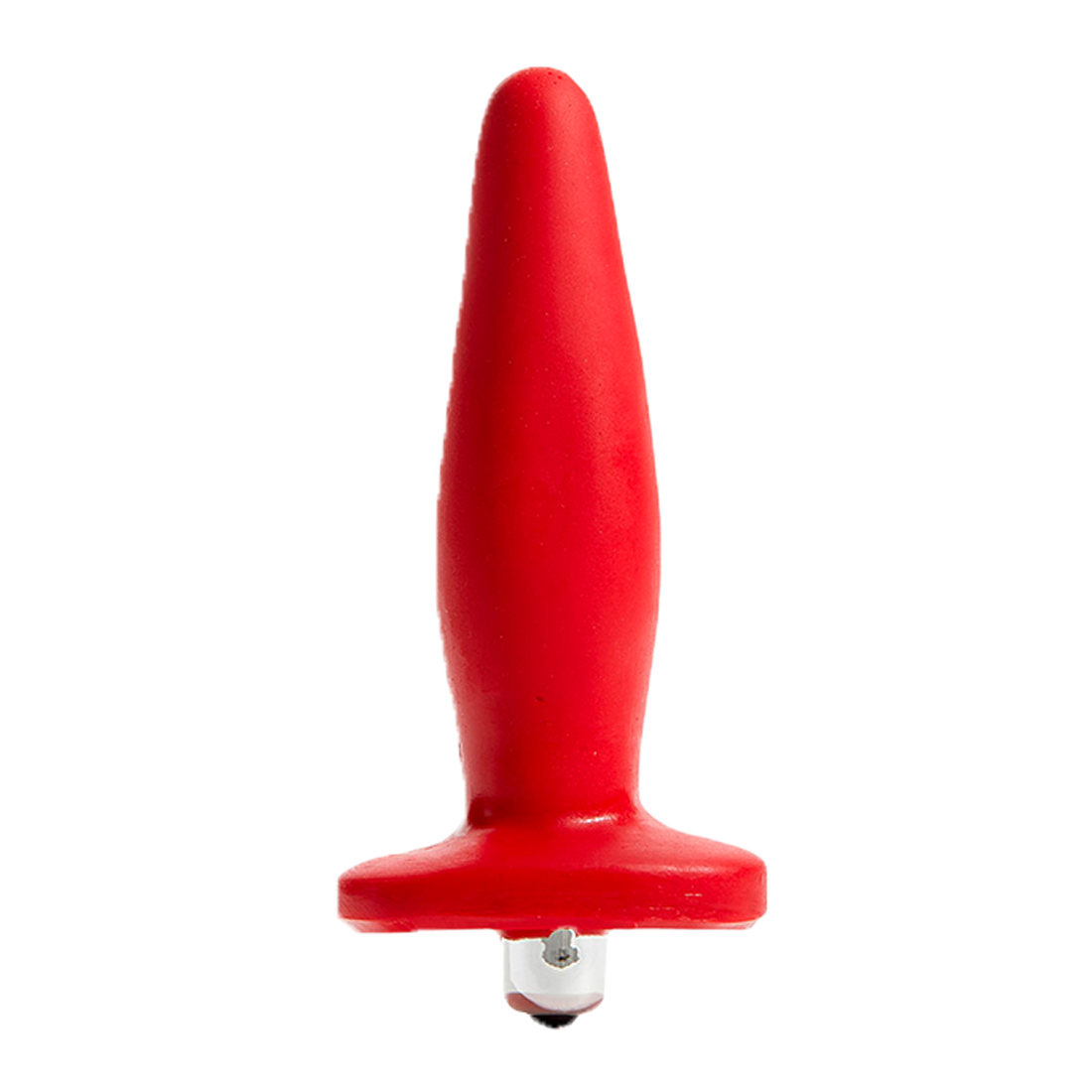 HP285VI - Plug - Vermelho c/ Vibro 12x3.5 Cm