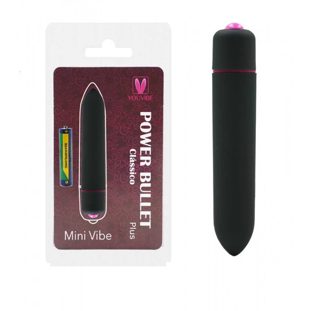 MV003P - Power Bullet Plus Preto