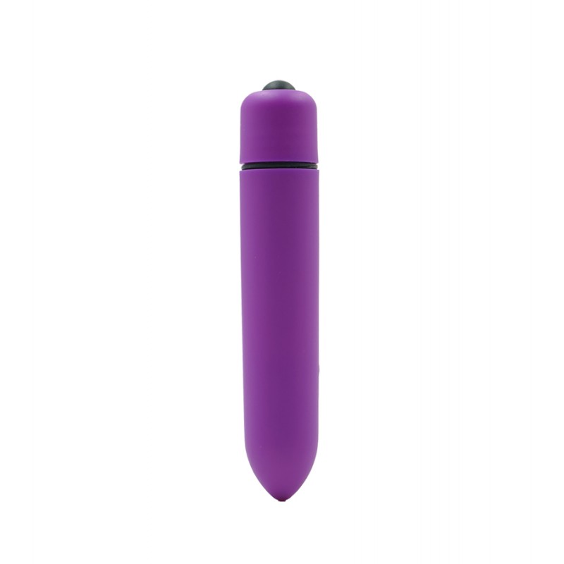 Power Bullet Plus c/ 10 Vibrações e Pulsações Roxo