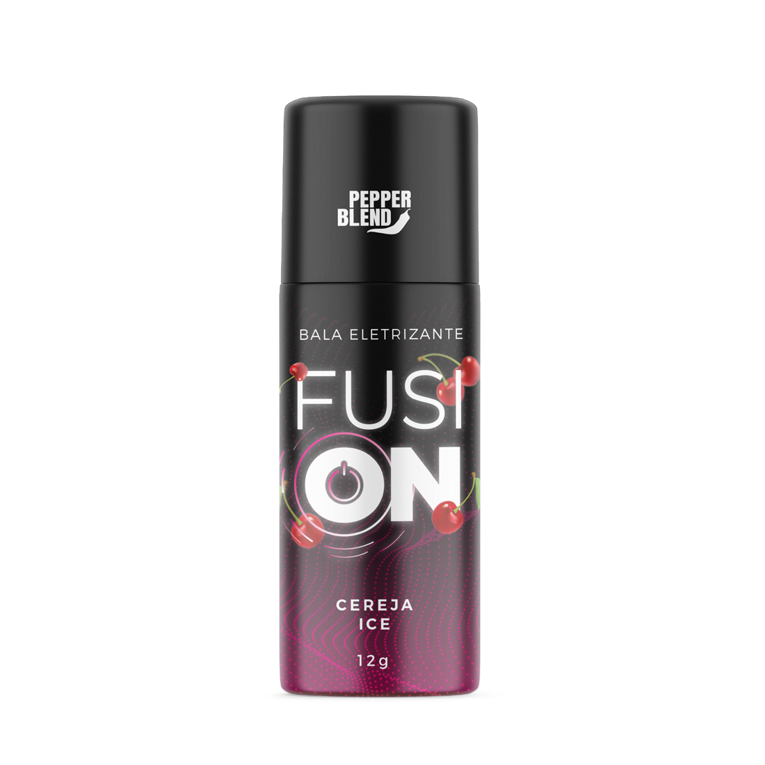 PB100 - Fusion Ice - Cereja - Vibrador Liquido Comestível 12g