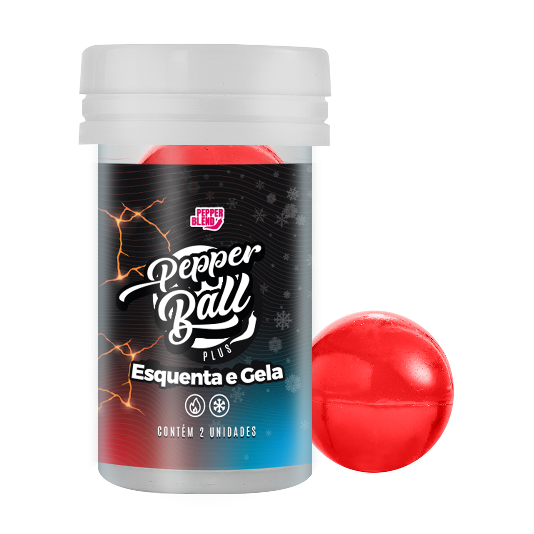 Pepper Ball Plus Esquenta - Esfria C/2