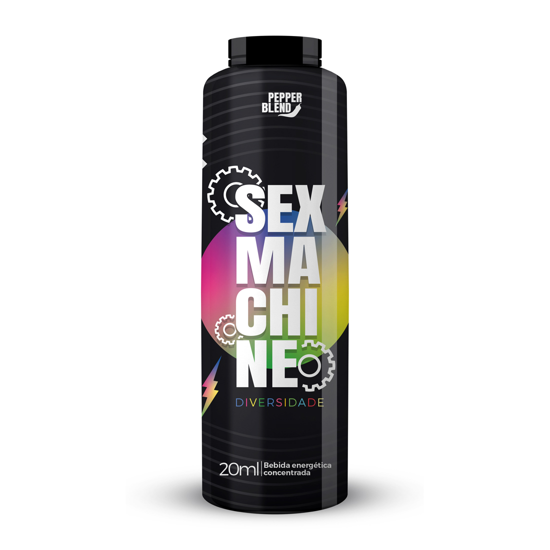 Sex Machine - Energético Superconcentrado Sabor Guaraná 20ml Diversidades