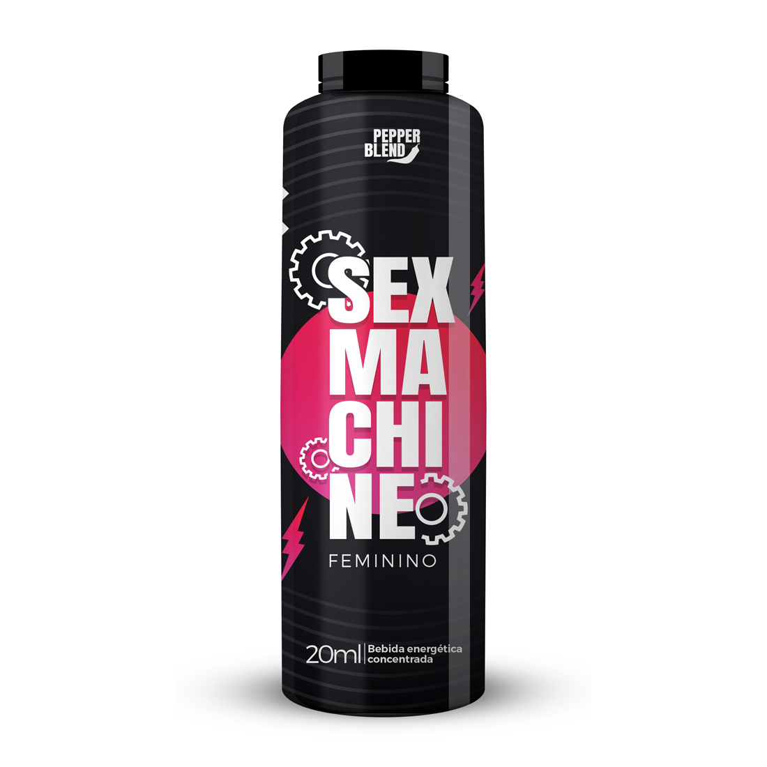 PB153F - Sex Machine - Energetico Superconcentrado Sabor Guarana 20ml - Feminino