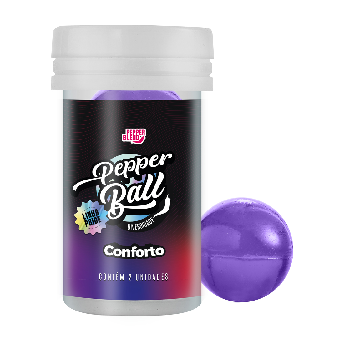 Pepper Ball Meu Bumbum Conforto c/ 2un