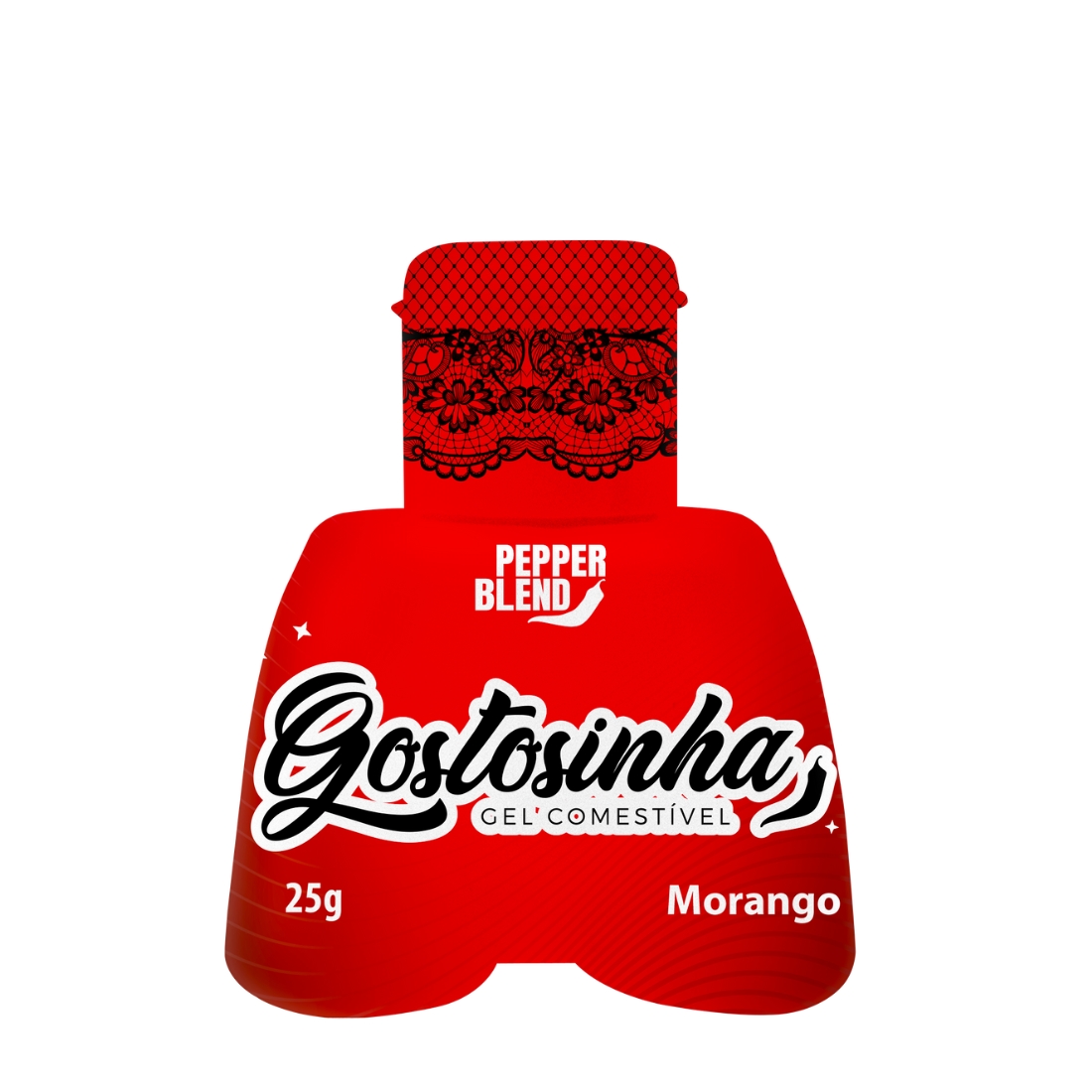 Gostosinha - Gel Comestivel Morango Hot 25g