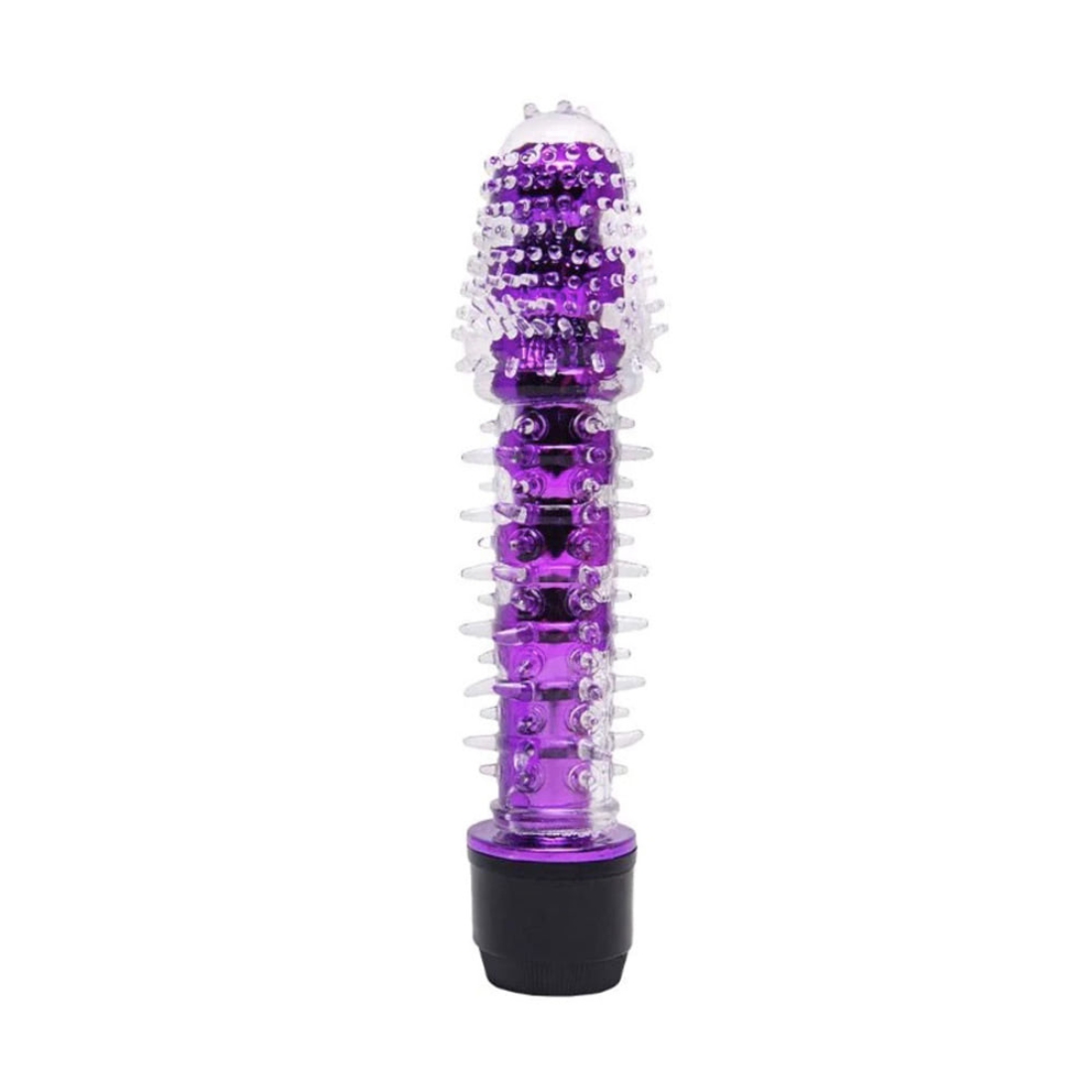 Vibrador com Capa Texturizada - Roxo (5086)