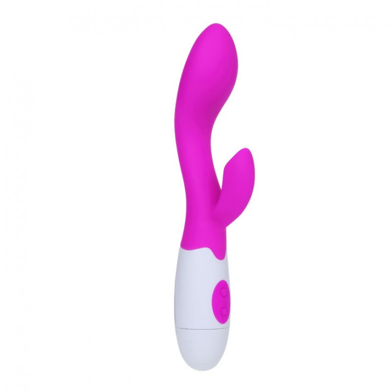 Vibrador Ponto G c/ 30 Modos de Vibração - Estimulador Clitoriano - Roxo