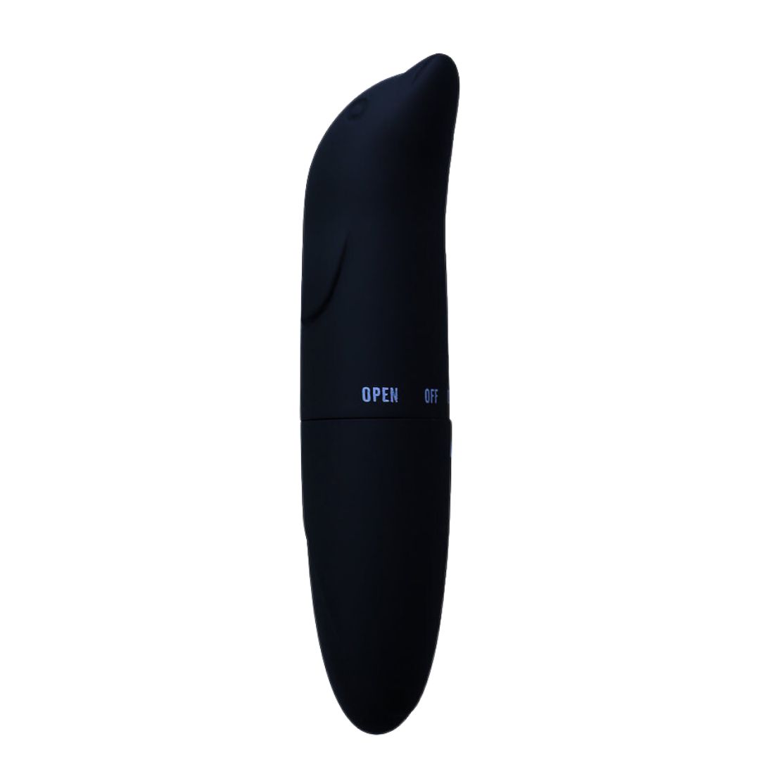 PG025G-P - Vibrador Ponto G com Formato de Golfinho - Preto (6178)