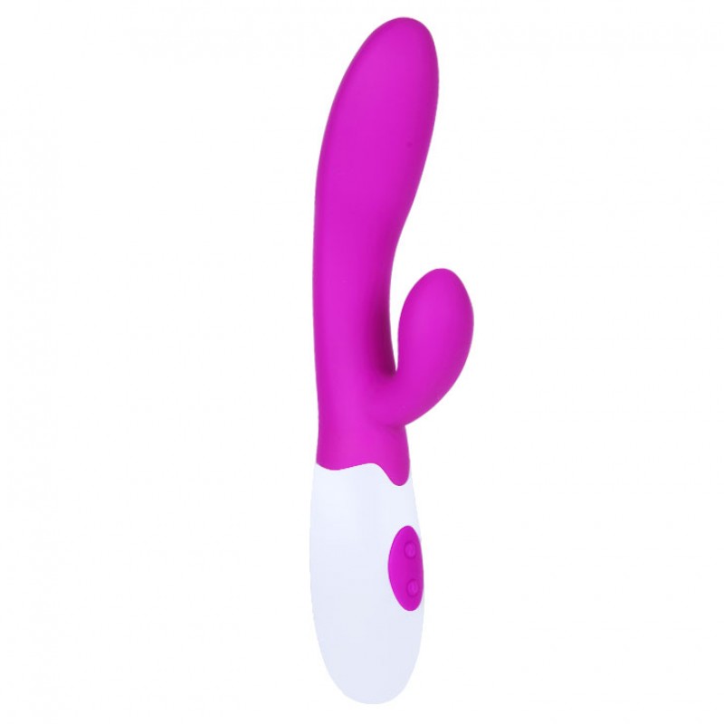 Vibrador Ponto G Aveludado c/ 30 Modos de Vibração - Roxo