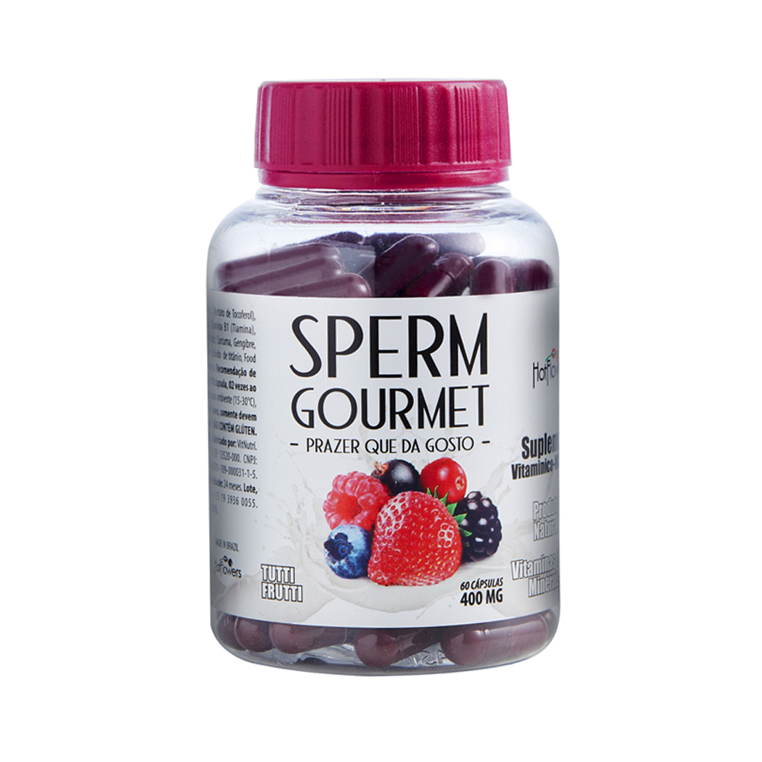 Sperm Gourmet - Tutti Frutti - 60 Cápsulas